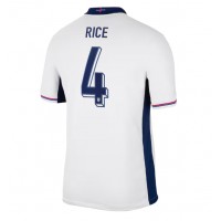 Camisa de time de futebol Inglaterra Declan Rice #4 Replicas 1º Equipamento Europeu 2024 Manga Curta